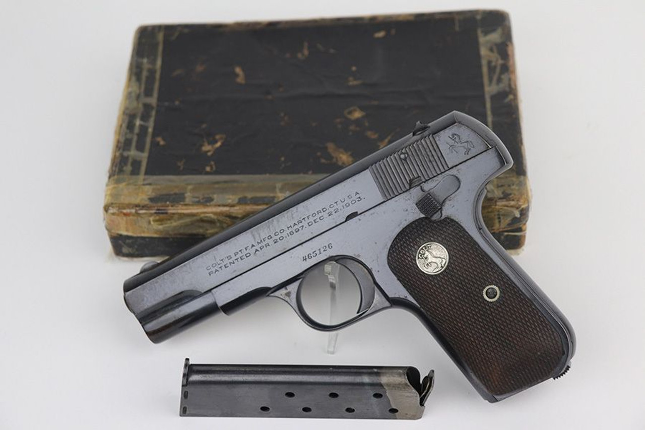 Boxed Colt M1903 Pocket Hammerless - 1925 Mfg - 1