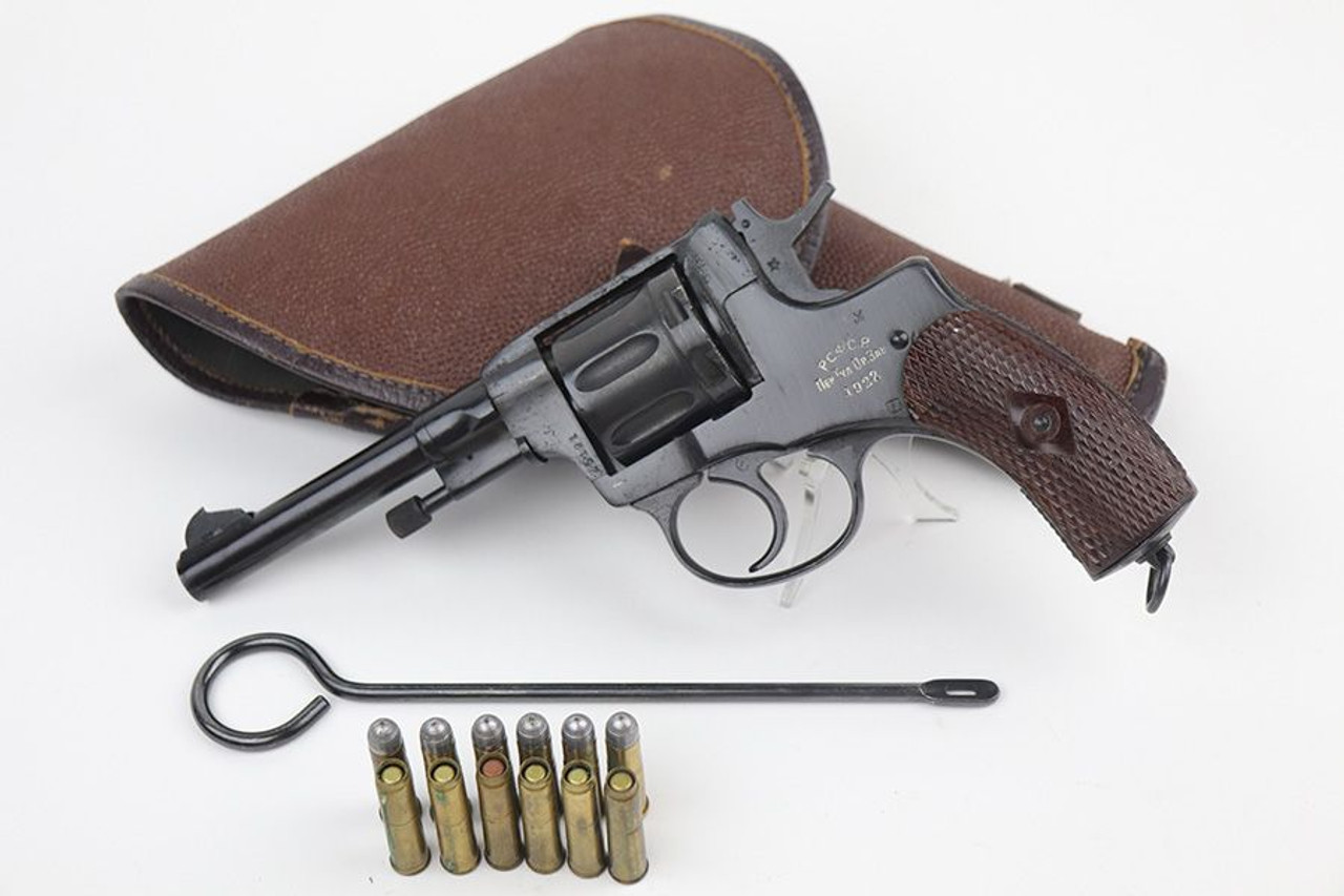 Early Nagant Model 1895 Revolver Rig - 1922 Mfg - 1