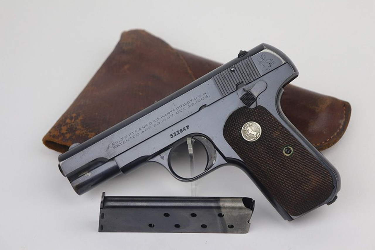 Excellent Colt M1903 Pocket Hammerless Rig - 1