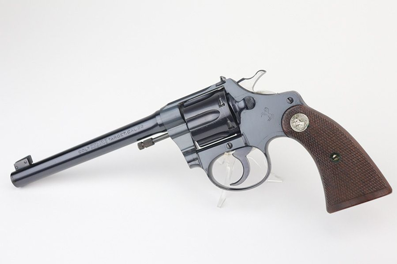 Beautiful Colt Police Positive Target Revolver - 1938 Mfg - 1
