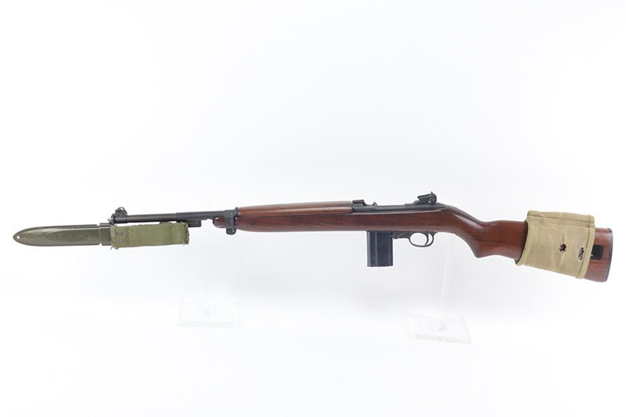 Inland M1 Carbine - With Bayonet & Scabbard - 1