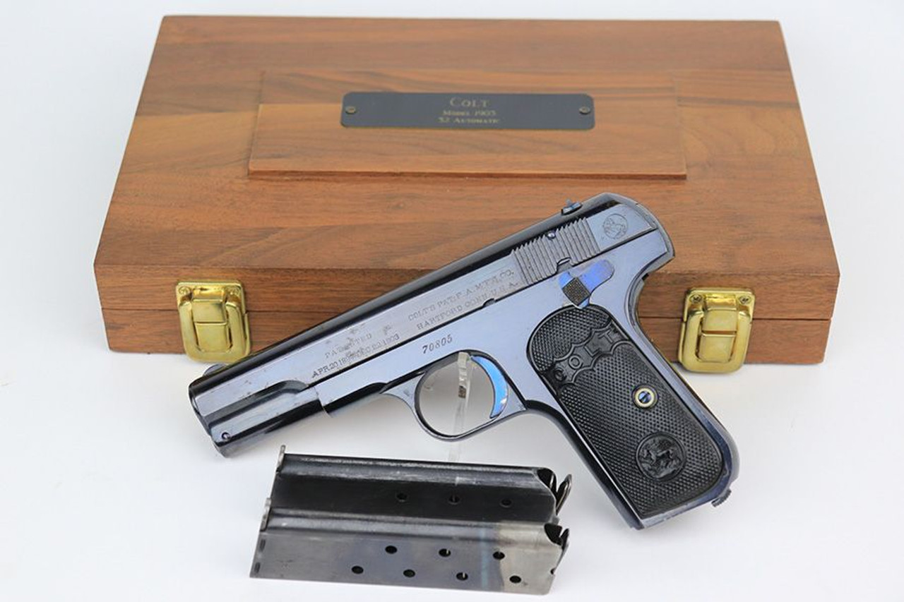 Early, Cased Colt M1903 Pocket Hammerless - 1