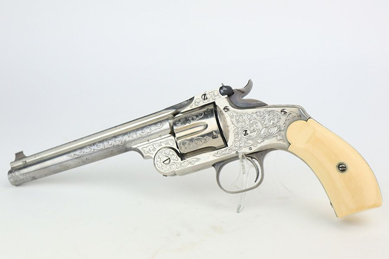Beautiful Engraved Smith & Wesson No. 3 Revolver - 1