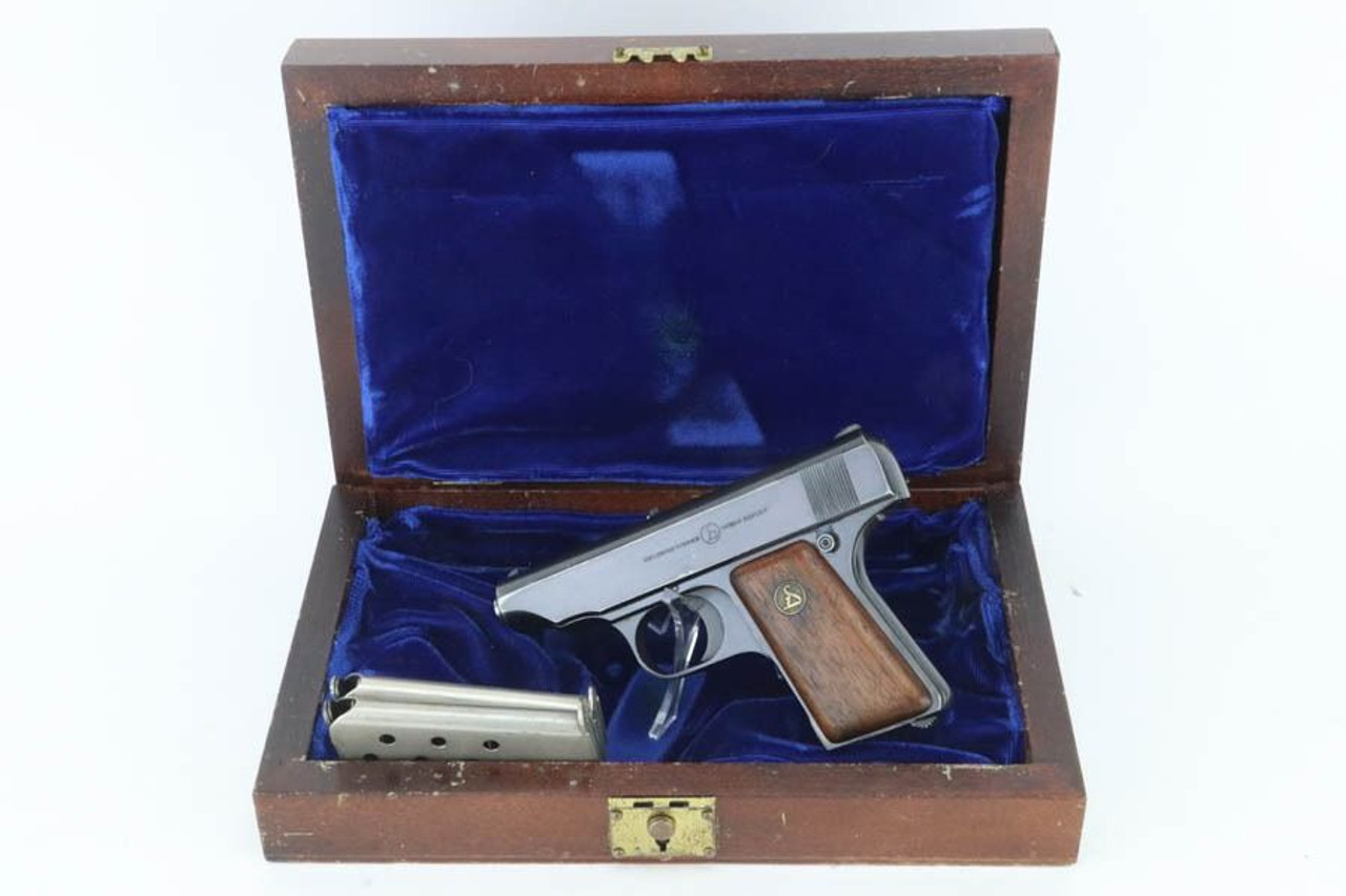 Excellent, Cased Erfurt Ortgies Pocket Pistol - 6.35mm