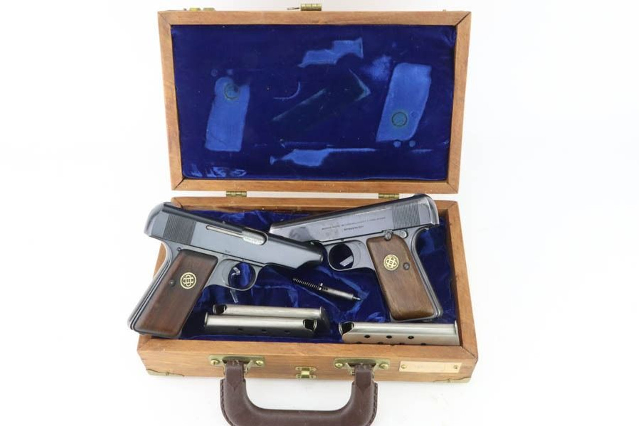 Cased Set of Erfurt Ortgies Pistols - 7.65mm & .380 ACP