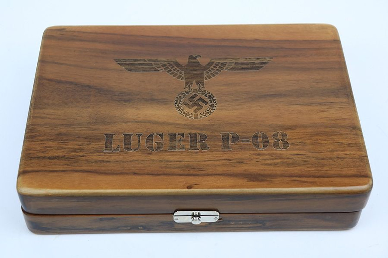 Wooden Luger Display Case - 1