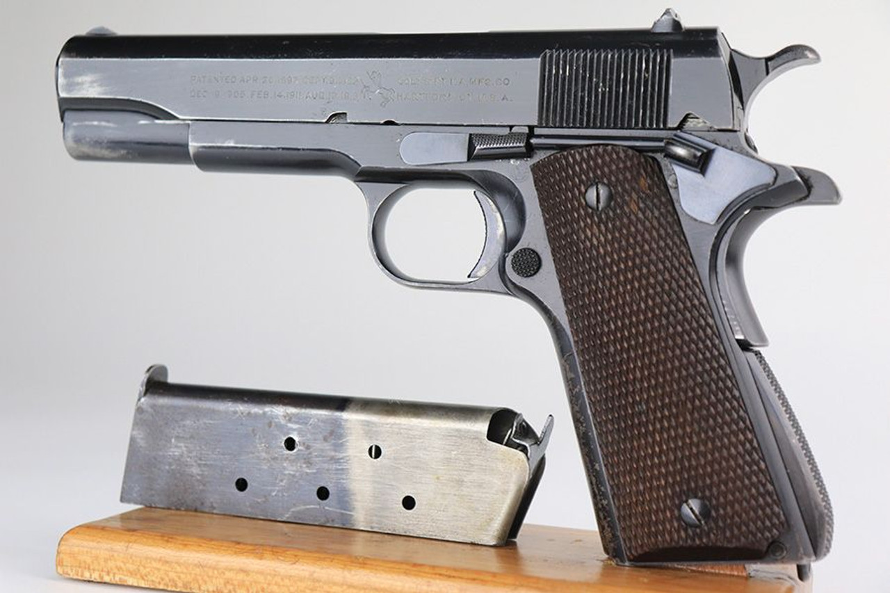 Rare Transitional Colt 1911A1 - 1924 Mfg - 1