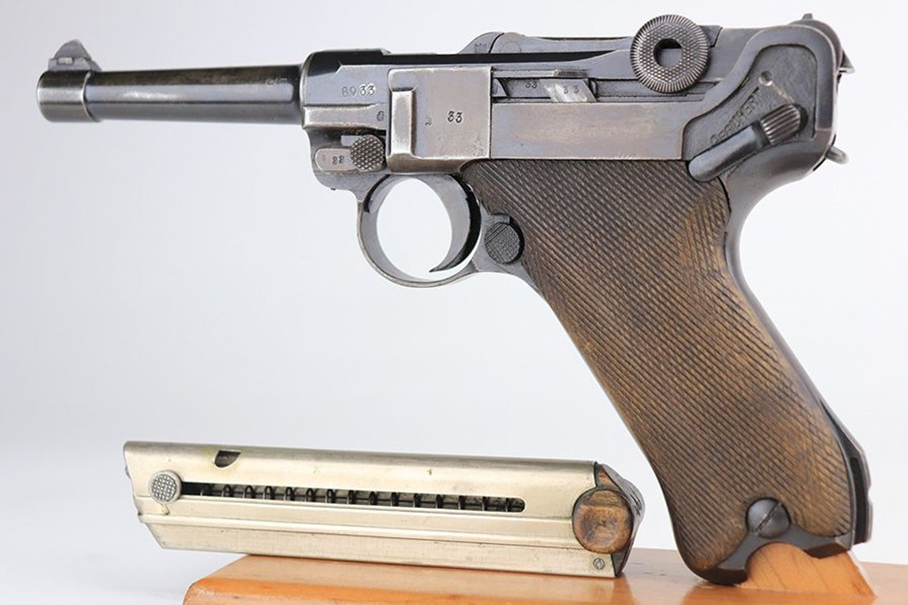 1918 Erfurt Luger - Matching Magazine - 1