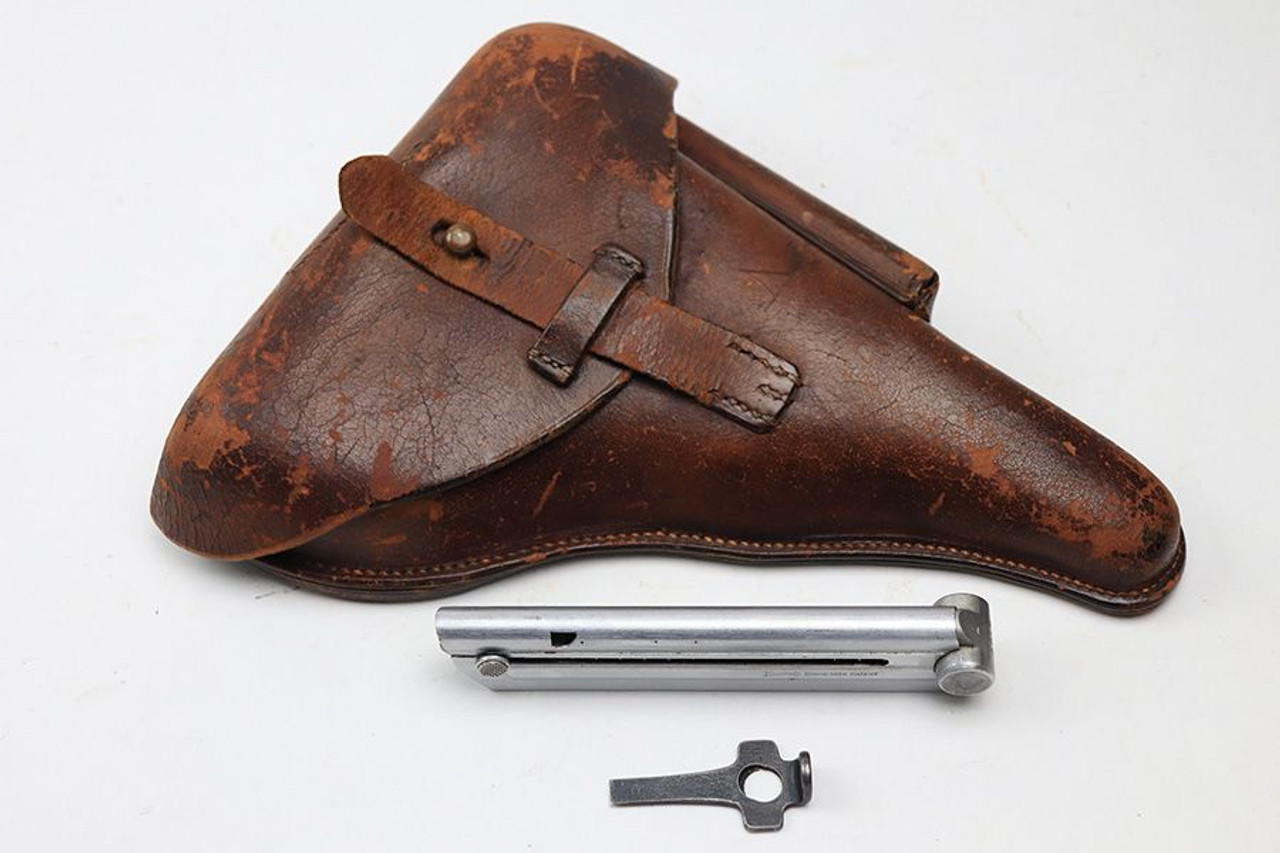 Matching Police Luger Holster, Magazine, & Tool - 1