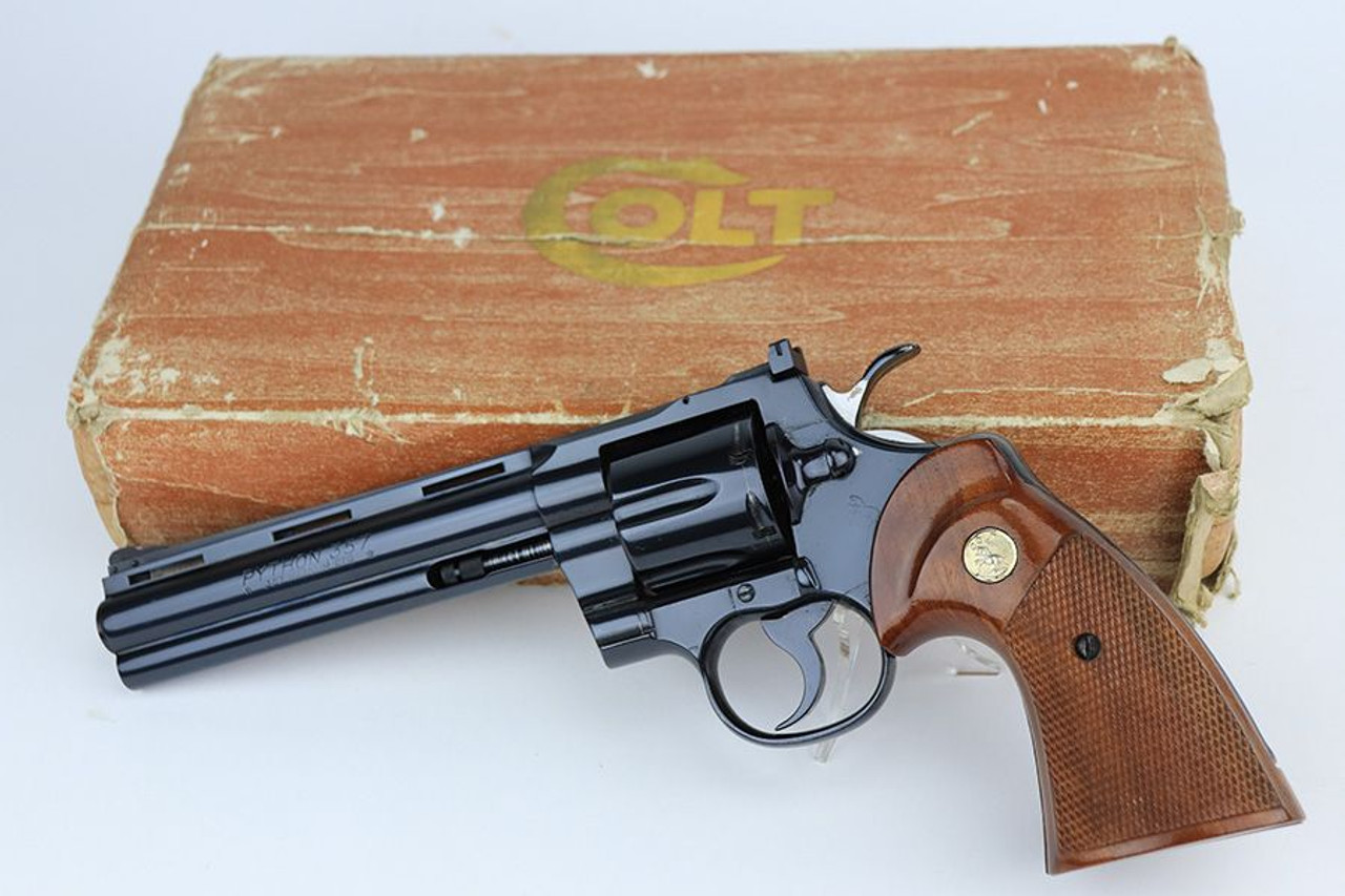 Minty, Boxed Colt Python - 1974 Mfg - 1