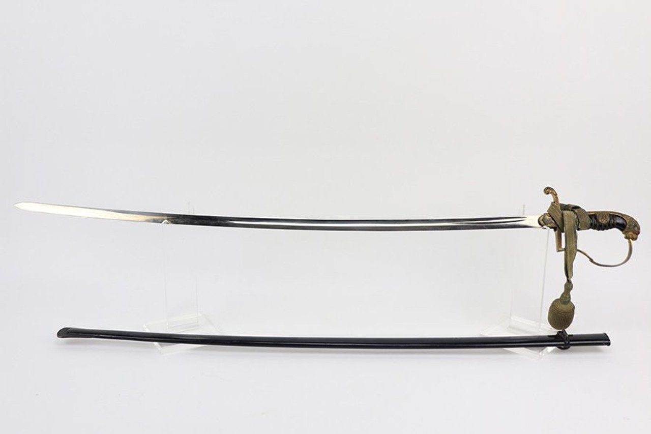 Senior NCO Sword - Lion's Head with Portepee - 1