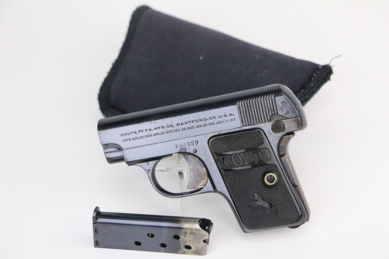 Excellent Colt M1908 Vest Pocket - 1923 Mfg - 1