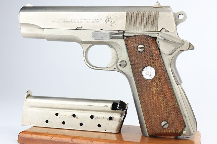 9mm Colt Commander M1911 - Scarce Satin Finish