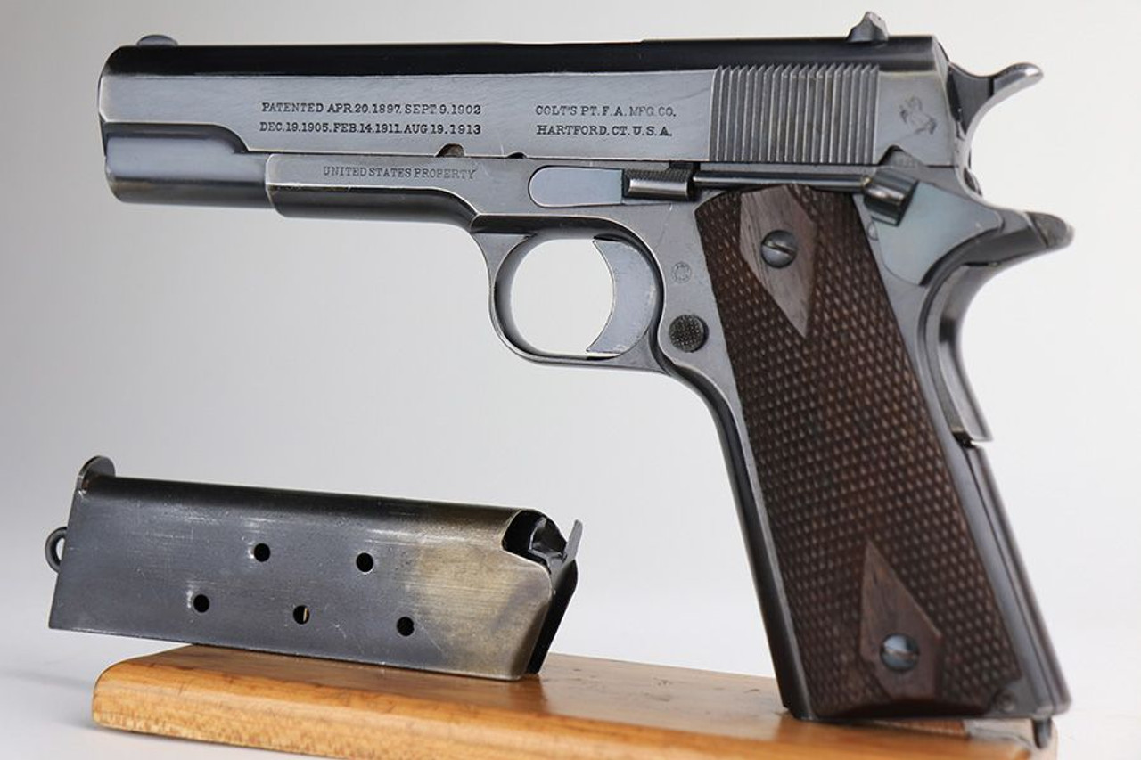 Excellent USMC Colt M1911 - 1914 Mfg - 1