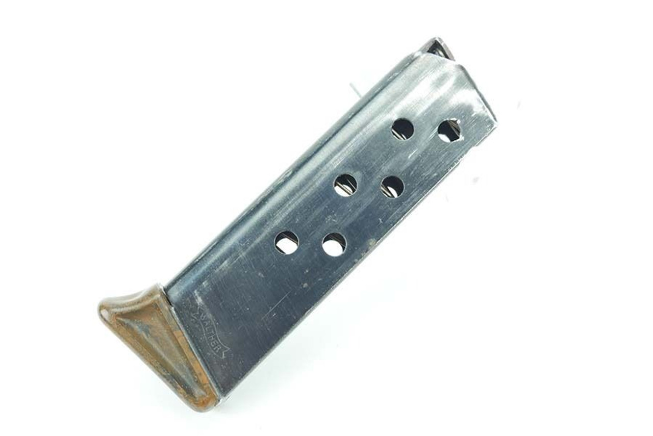 Pre-War Walther PPK Magazine with Finger Extension