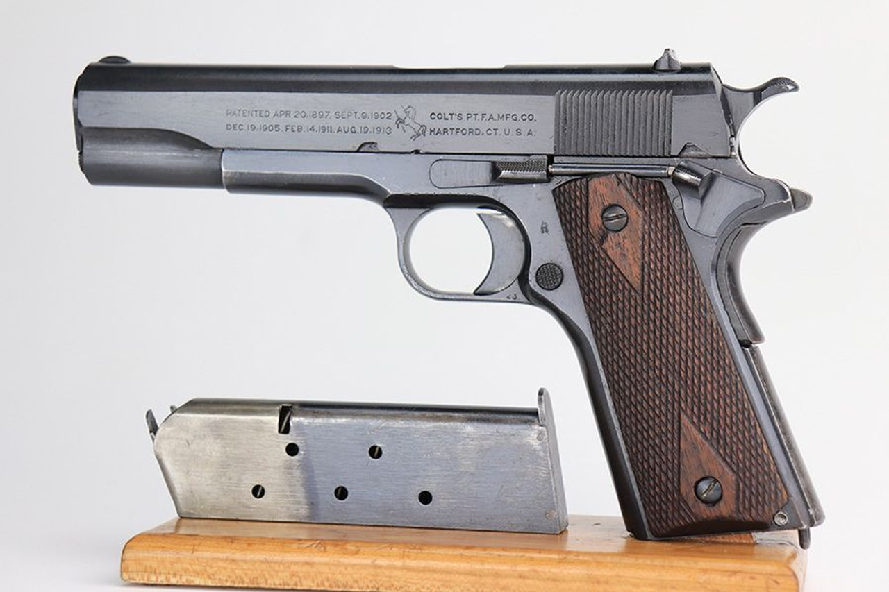 Rare, Excellent USMC Colt M1911 - 1918 Mfg - 1