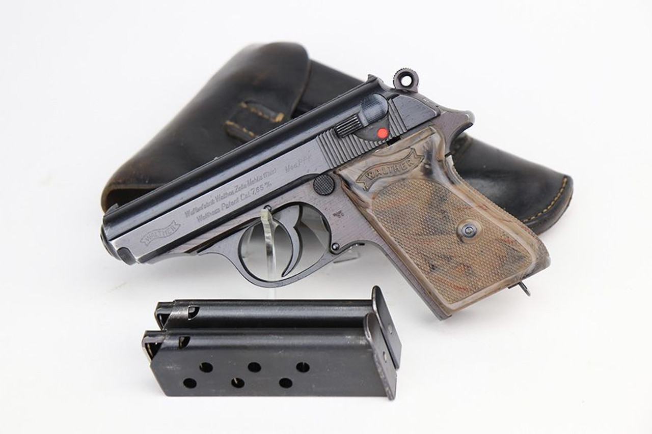 Police Eagle/C Walther PPK Rig - Stunning Grey Grip - 1
