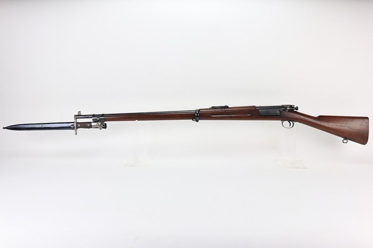 Excellent Springfield Krag M1896 - With Bayo & Scabbard - 1