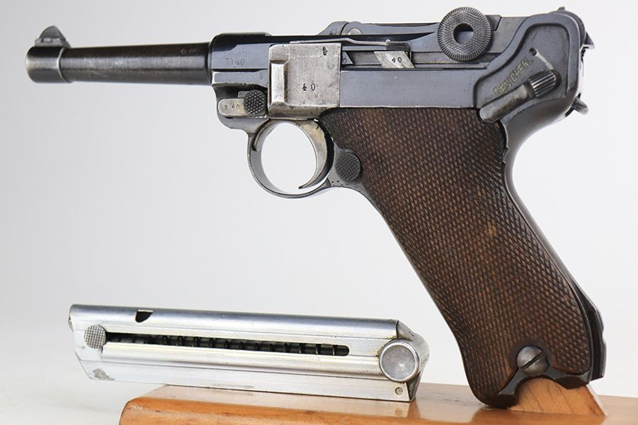 1916 Erfurt Luger - Police Rework - 1