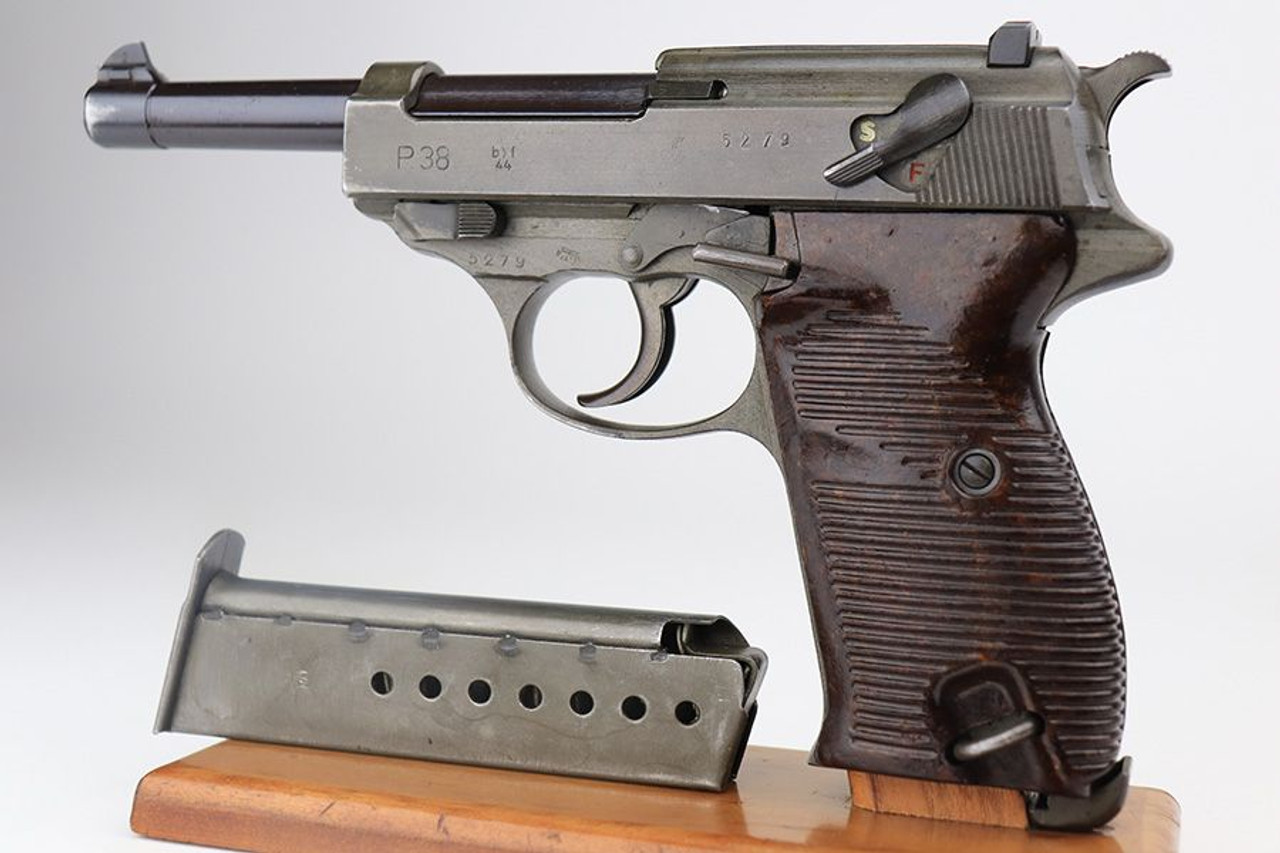 Stunning, Rare Dual-Tone Mauser P.38 - Police Eagle F - 1
