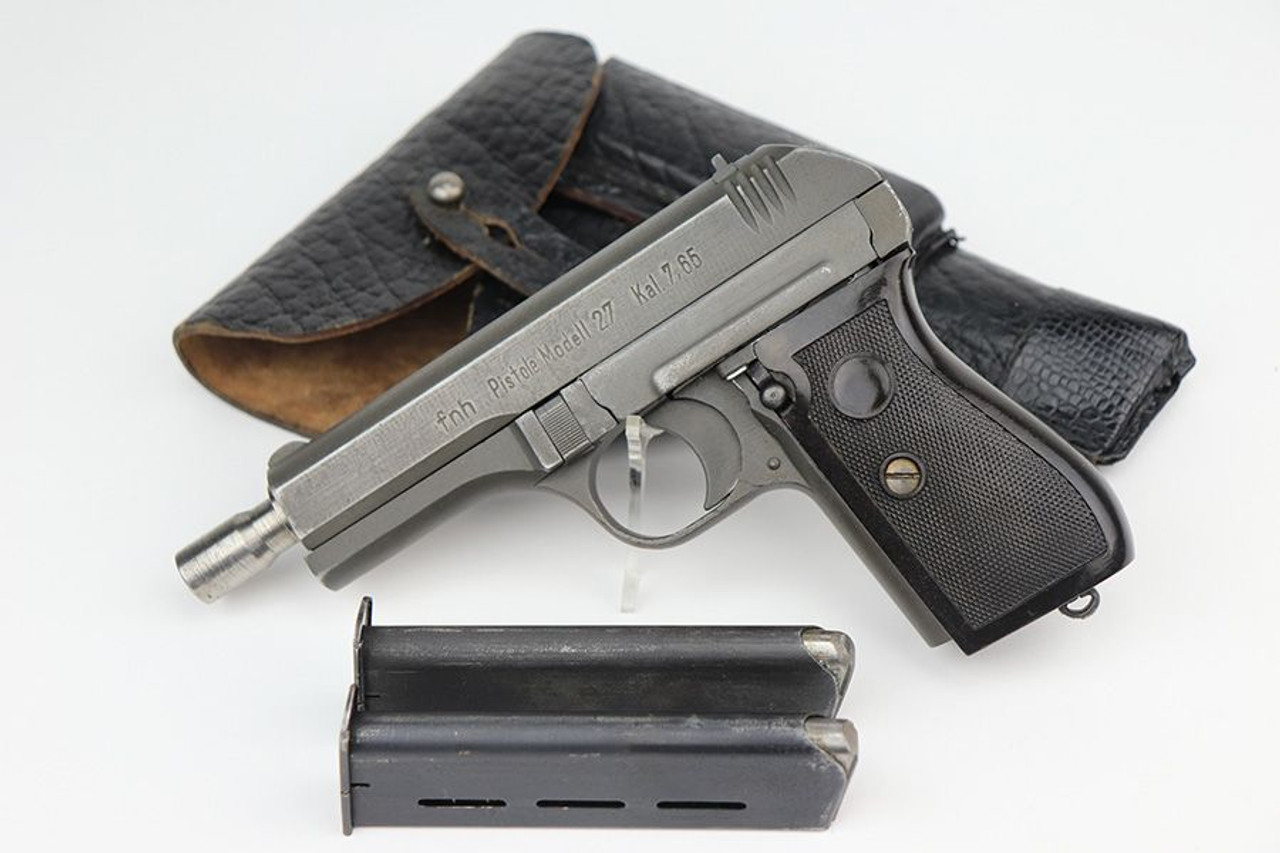 Rare Nazi CZ 27 Rig - Barrel Extended for Silencer - 1