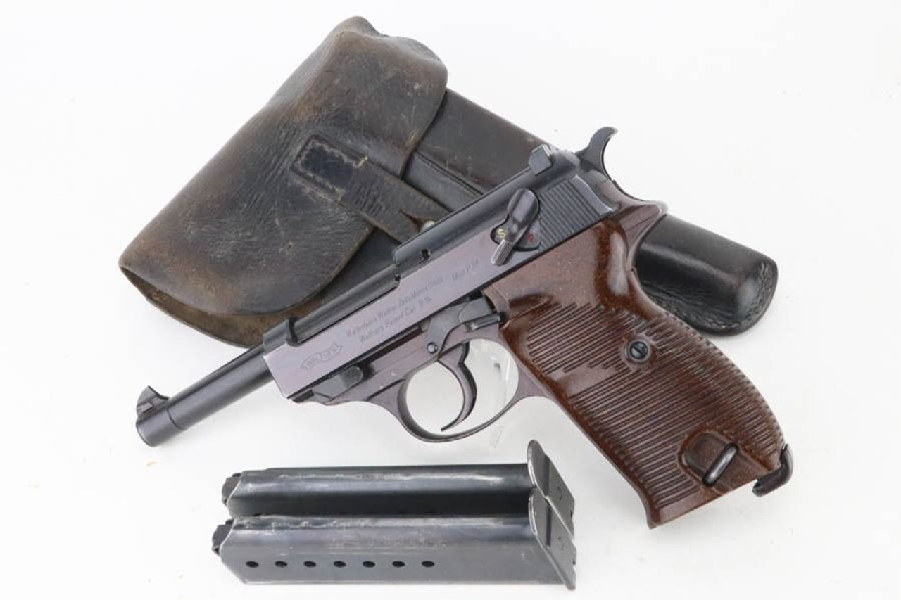 Rare, Minty Commercial Walther Mod P.38 Rig - Plum Finish