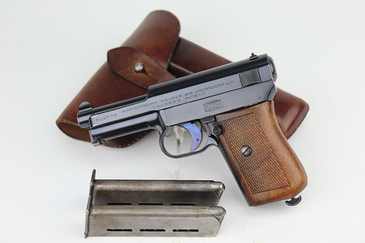 Beautiful Mauser Model 1914 - Rare Geco Holster - 1