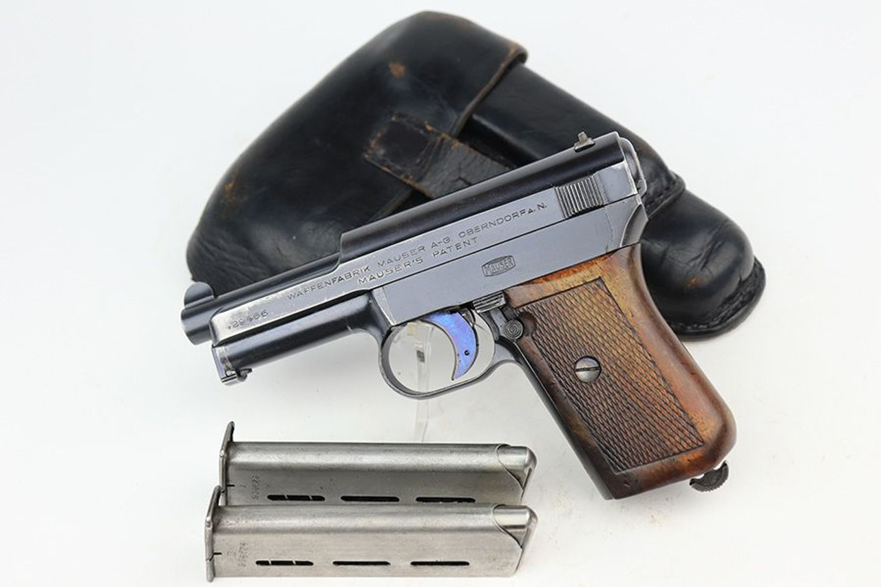 Police Mauser Model 1914 Rig - Two Matching Mags - 1