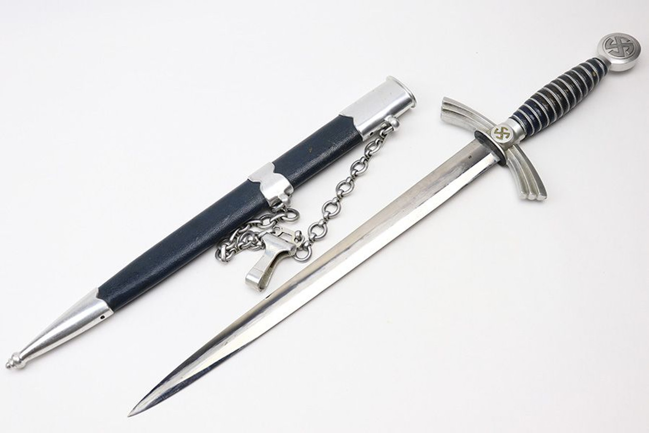 1st Model Luftwaffe Dagger with Chain Hanger - 1