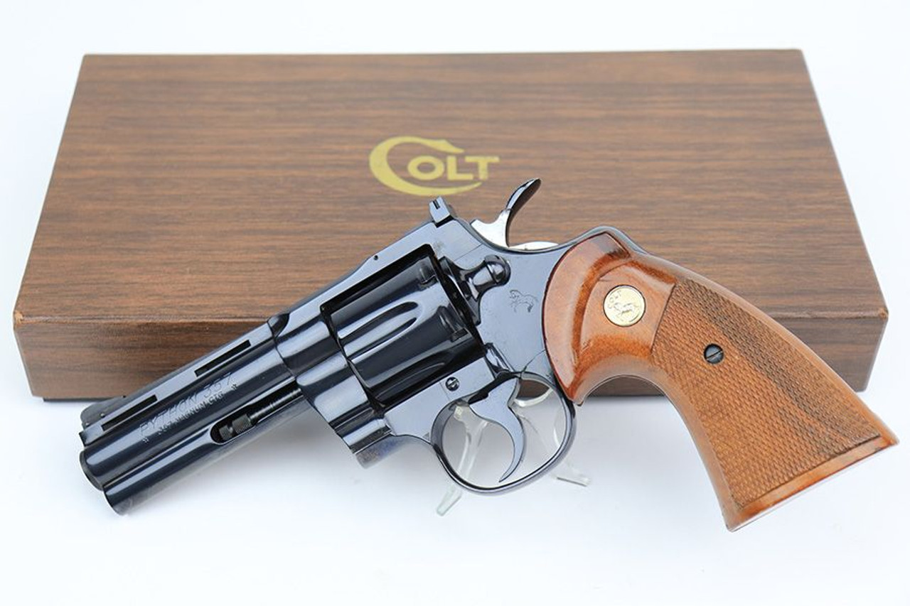 Mint, Boxed Colt Python Revolver - 1970 Mfg - 1