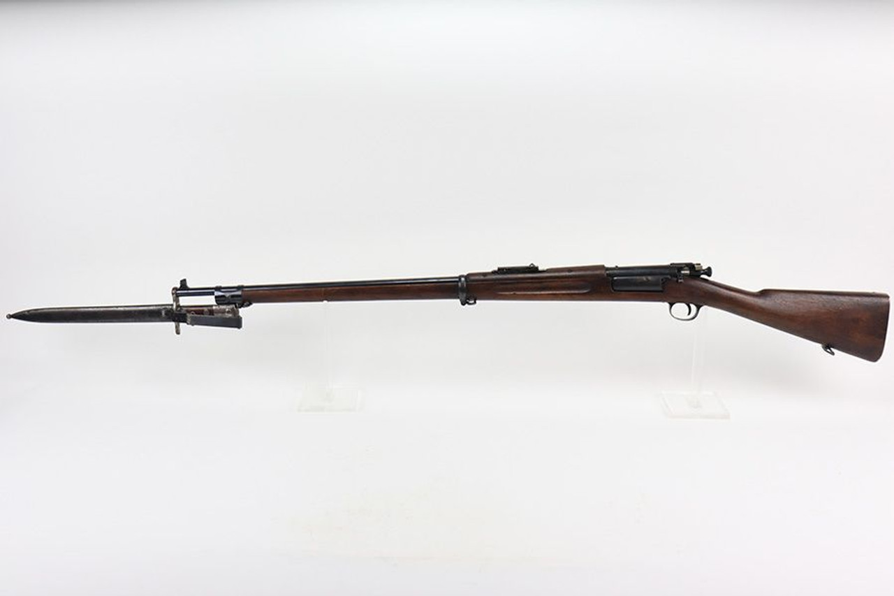 Springfield Krag Model 1898 - With Bayonet & Scabbard - 1