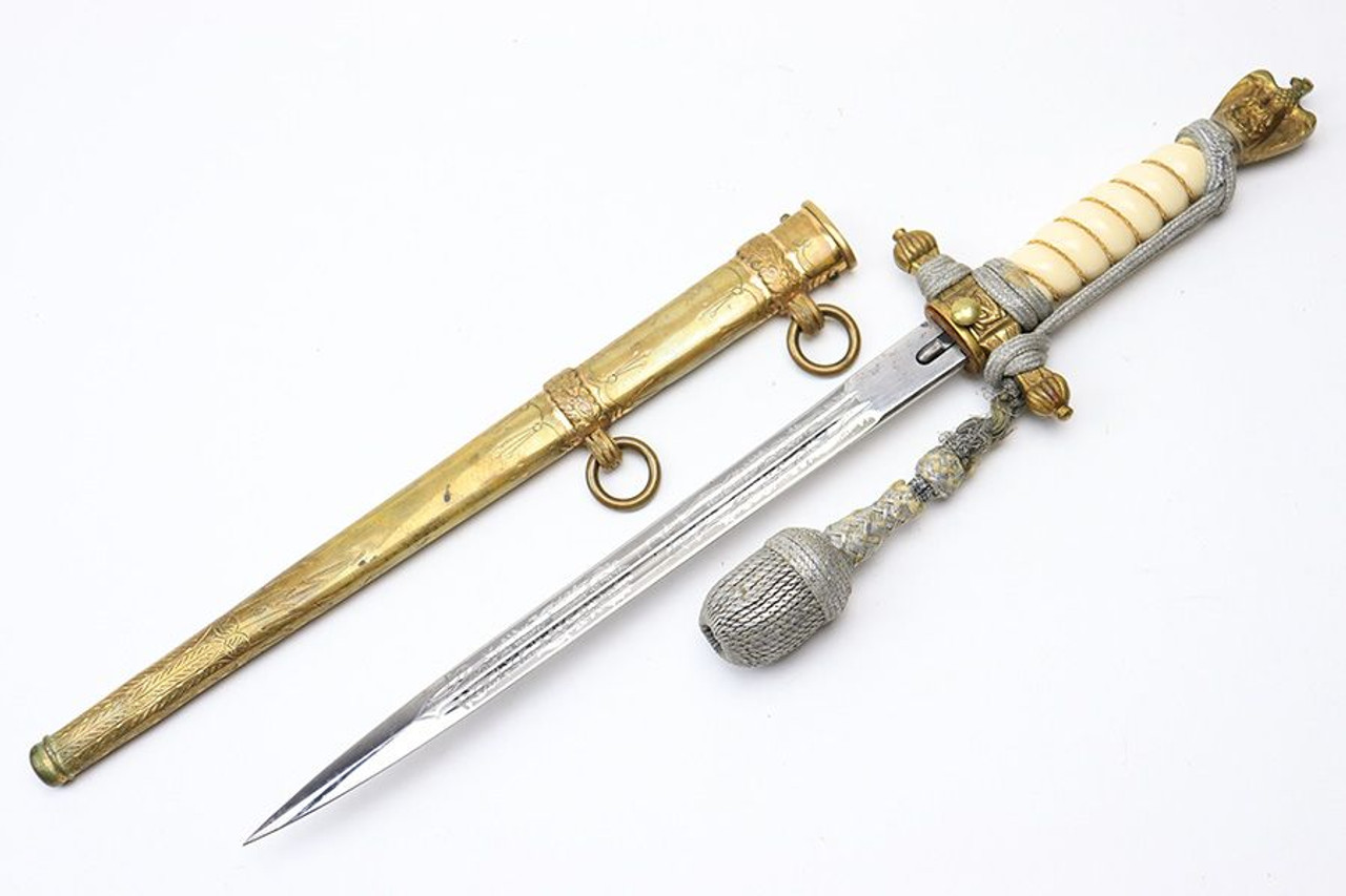 Etched Kriegsmarine Dagger - 1