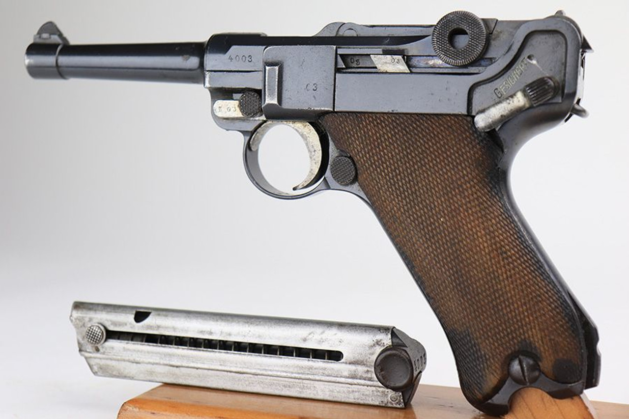 Interesting Double-Date DWM Luger - Rework - 1