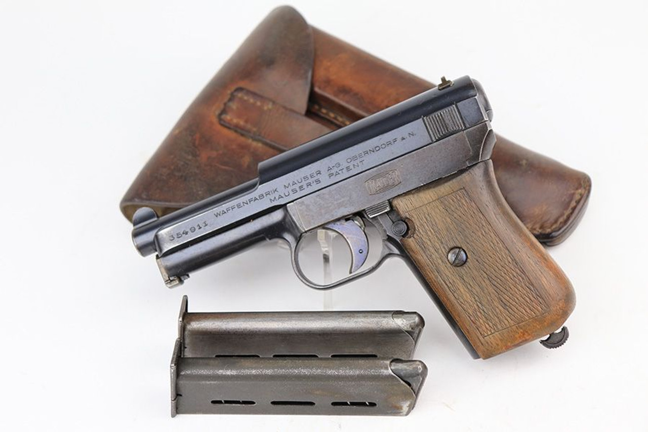 Very Rare Mauser M1914 Rig - PDM Marked - 1