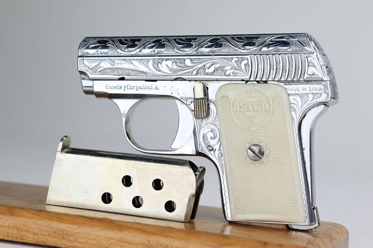Factory-Engraved Astra Model 202 - 1