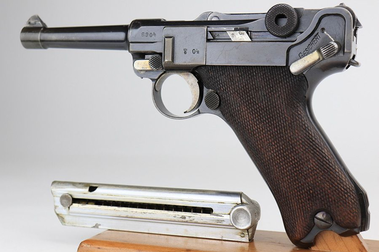 Rare Simson Luger - Weimar Unit Marked - 1