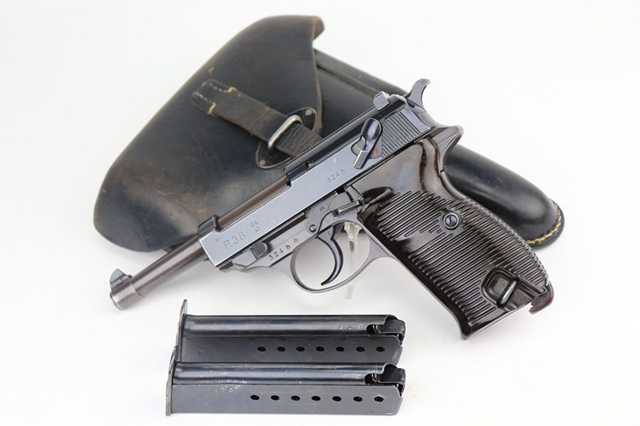 Excellent 1941 Walther P.38 Rig - Matching Magazine - 1