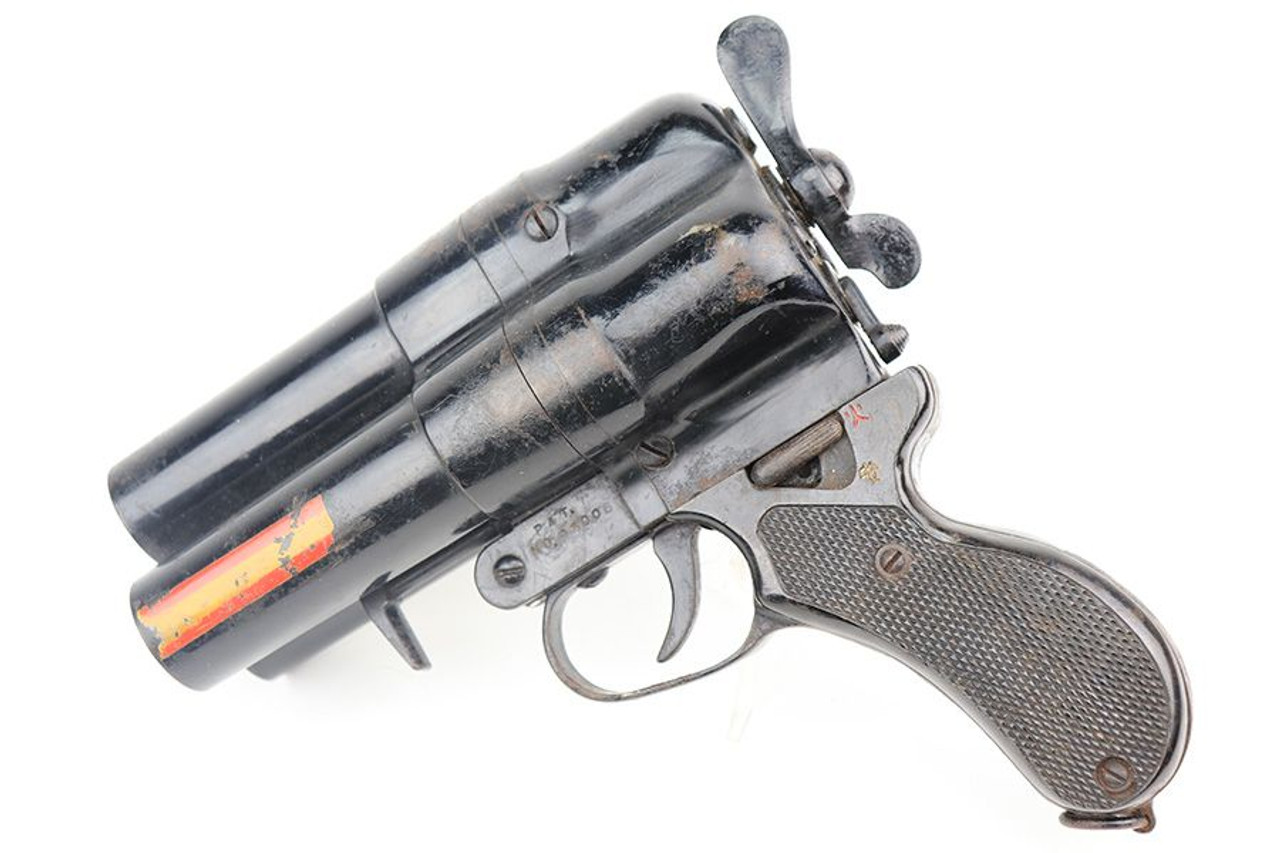 RARE Triple-Barreled Type 90 Flare Pistol - 1
