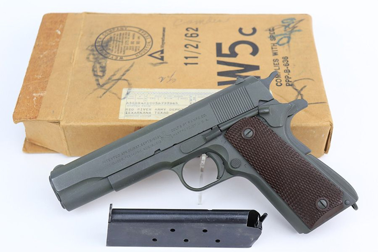 Mint, Boxed Colt / Ithaca M1911A1 - NRA Program - 1