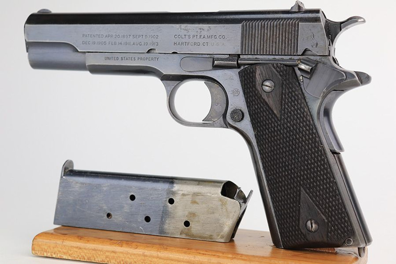 Rare Navy Colt 1911 - 1918 Mfg - 1