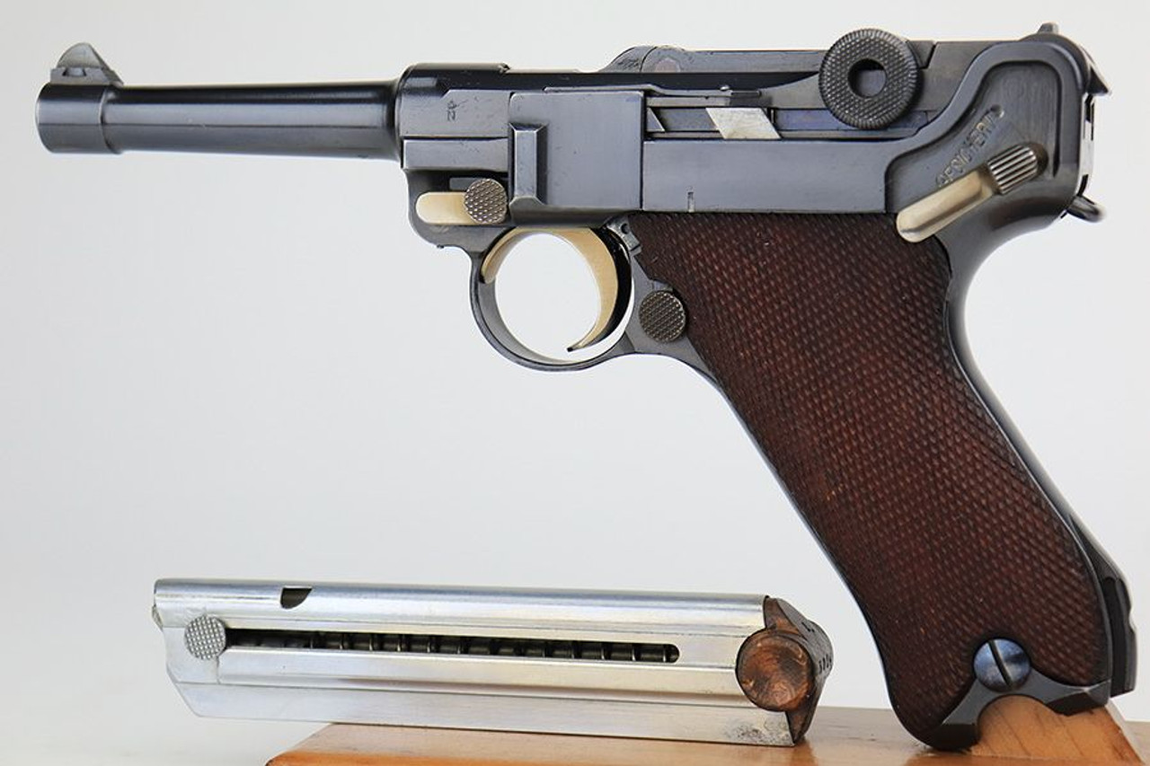 Minty 1920's Commercial DWM Luger - Police Rework - 1