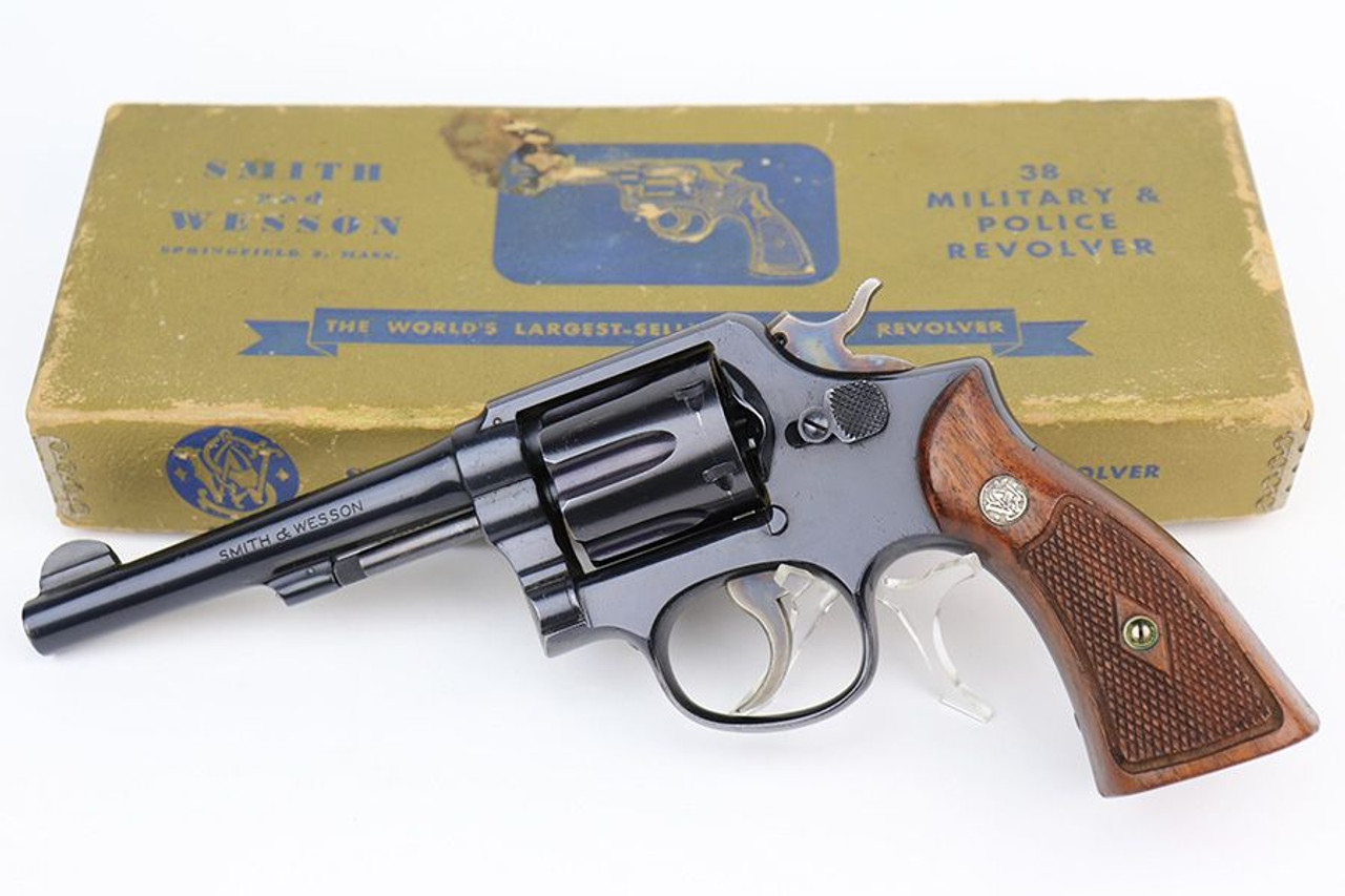 Minty, Boxed Smith & Wesson Pre-Model 10 Revolver - 1