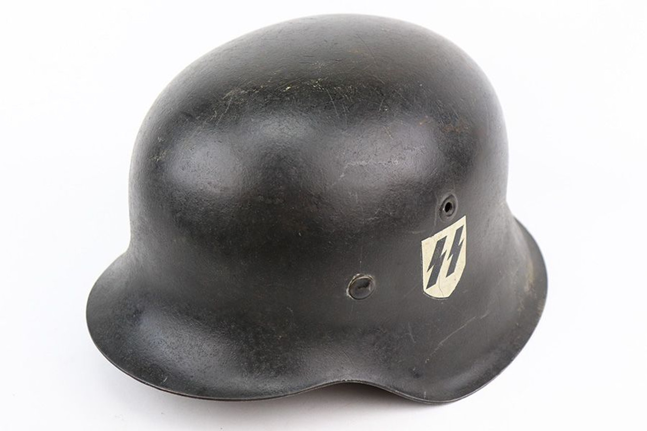 M42 Waffen SS Helmet with COA - 1
