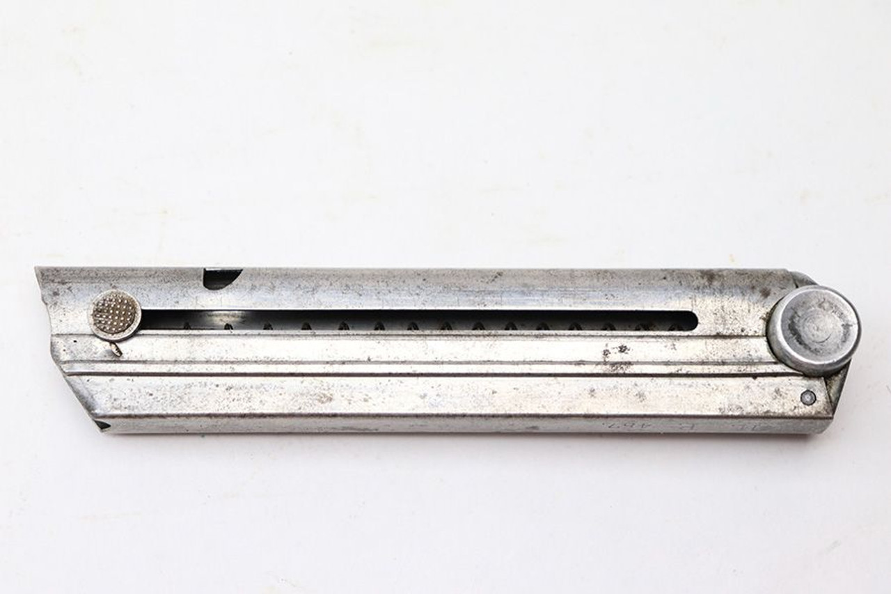 Police Unit Stamped Luger Magazine - 1
