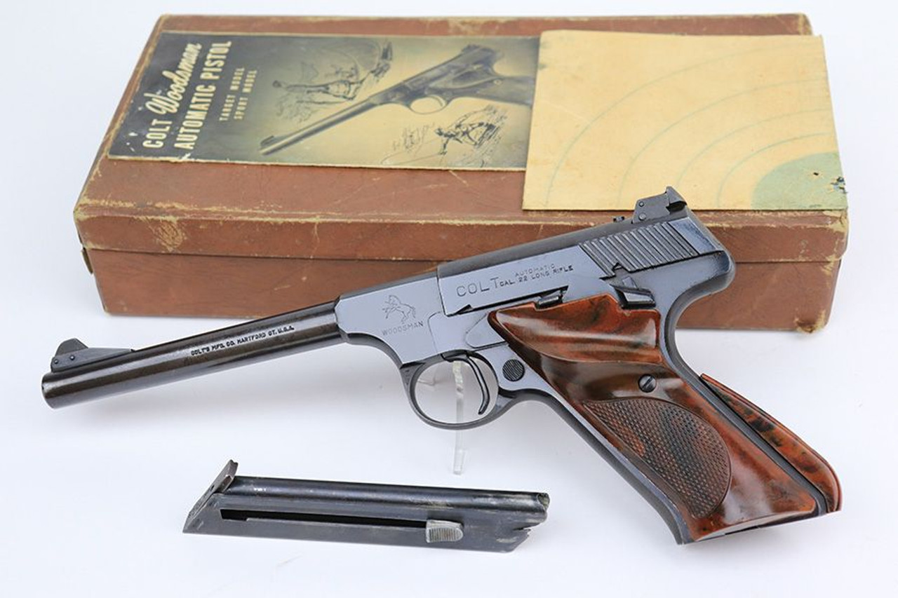 Boxed Colt Woodsman - 1948 Mfg - 1