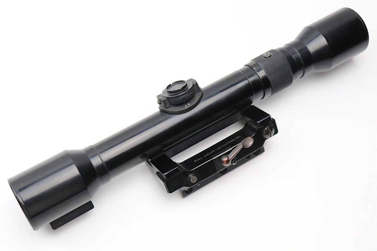 Noris 4x Rifle Scope with Paul Jaeger K98 Mount - 1
