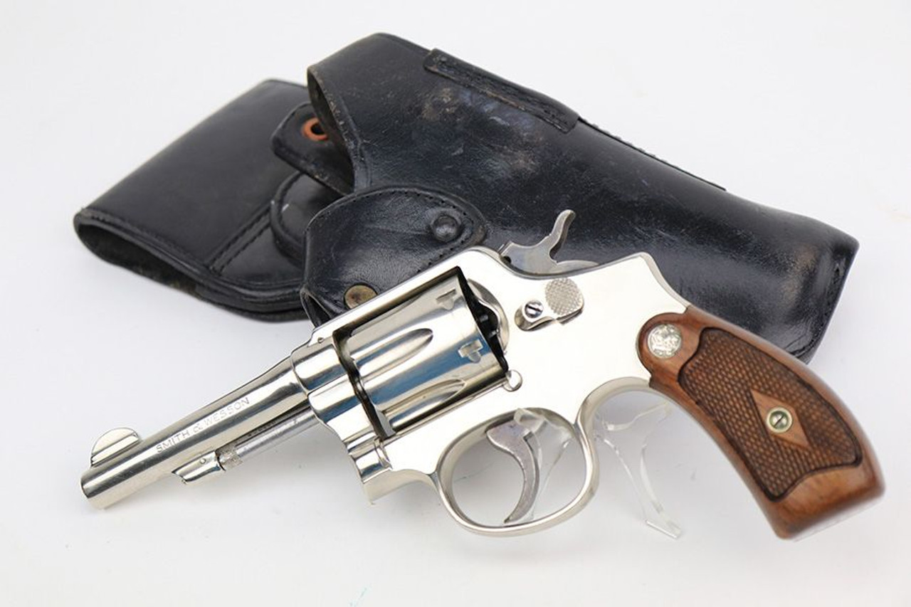 Nickeled S&W Pre-Model 10 Revolver Rig - 1