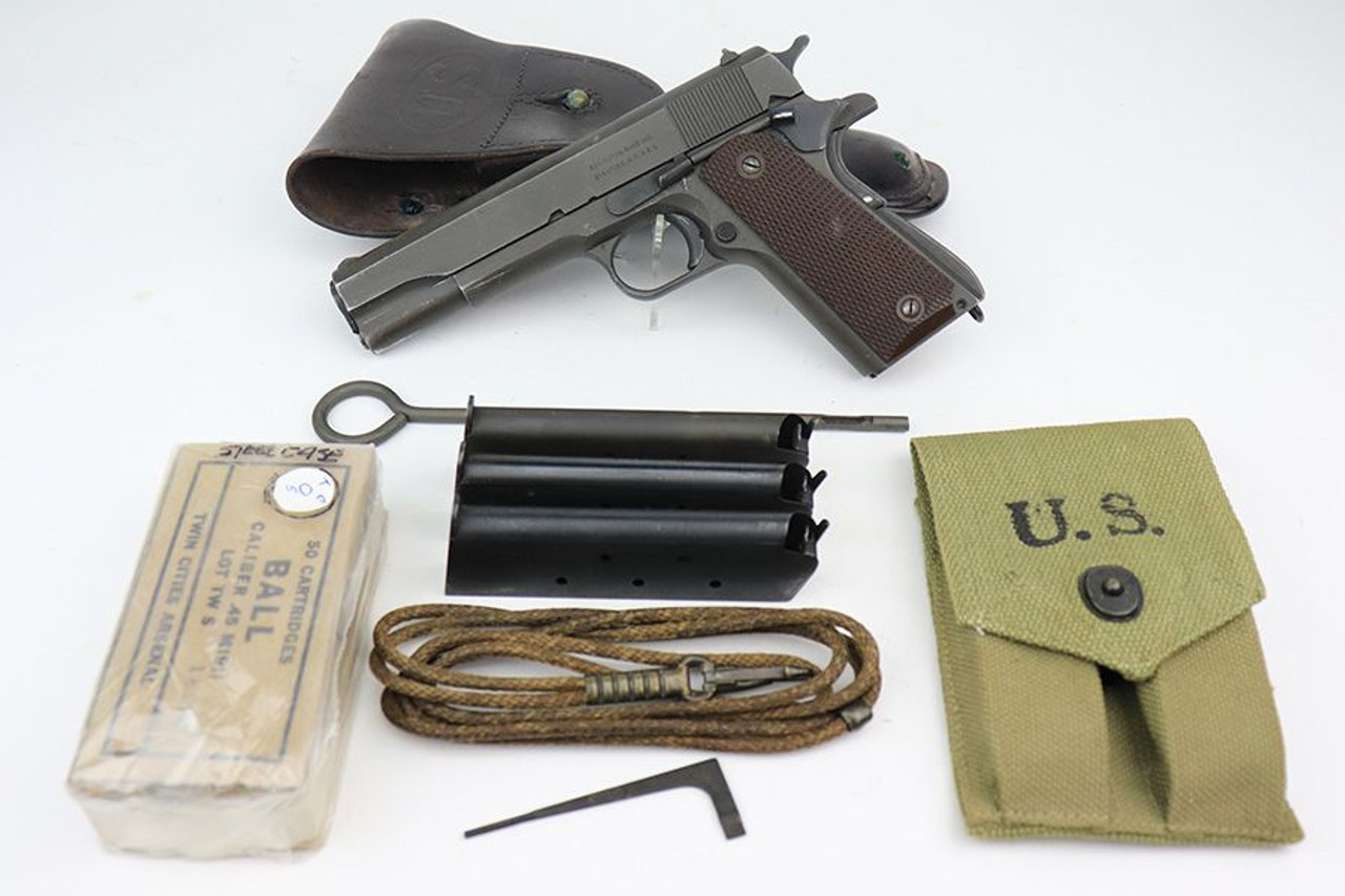 Excellent Late-War Remington Rand M1911A1 Rig - 1