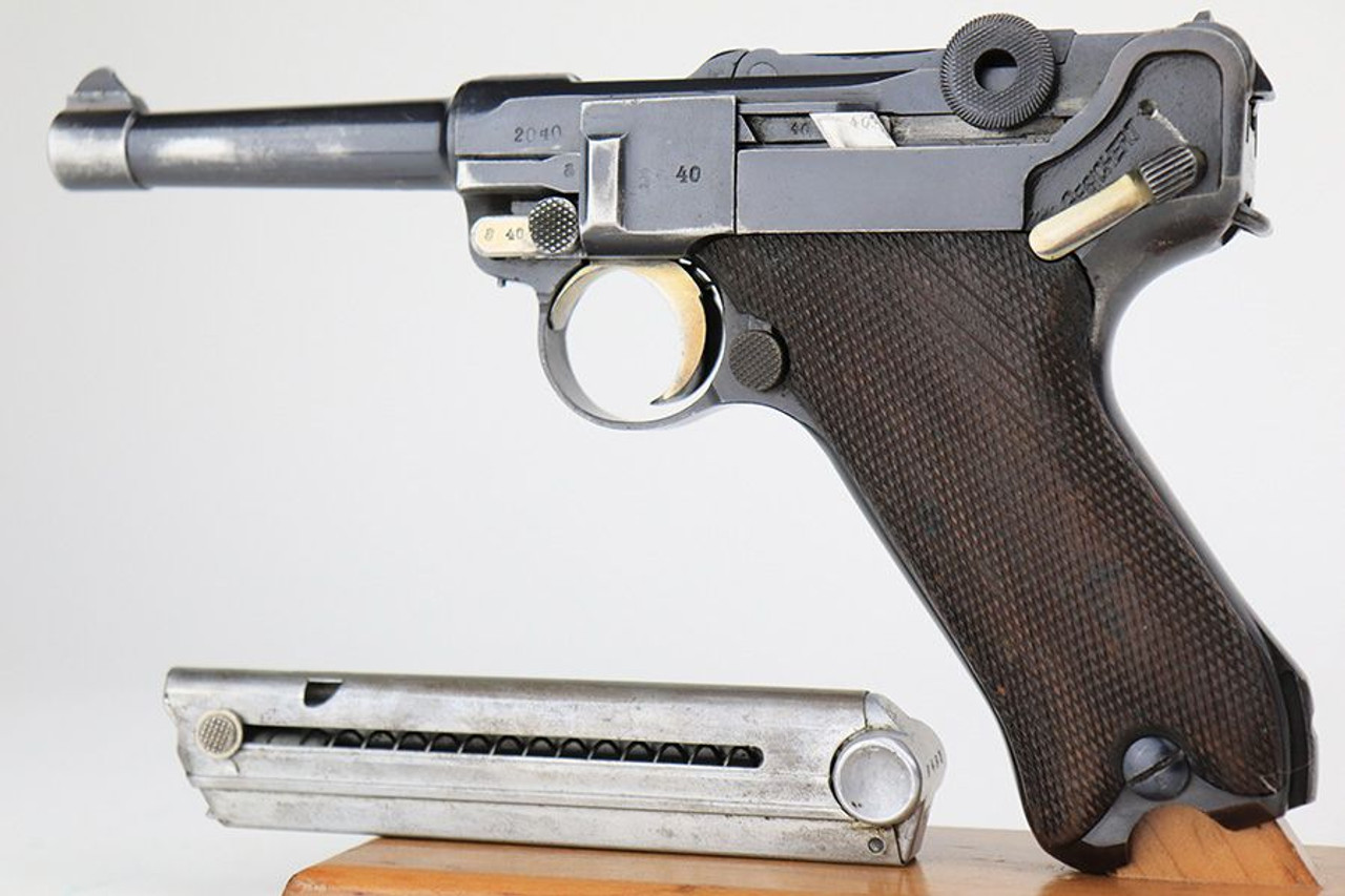 1918 Double-Date Efurt Luger - Deathshead - 1