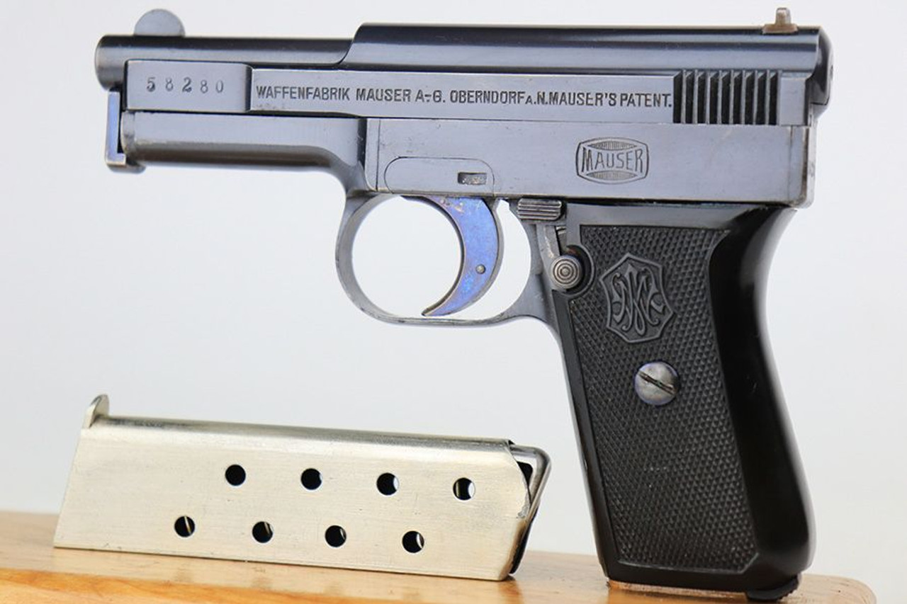 Scarce, Minty Mauser Model 1910 - Side Latch - 1
